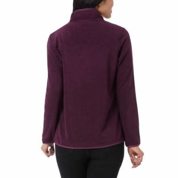 33) NWT 32 Degrees Heat Lot of 2 Snap Arctic Fleece Mockneck Pullovers Small - Picture 9 of 11